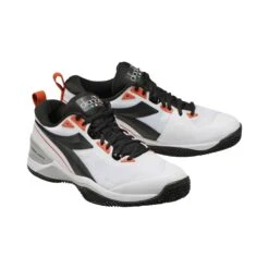 Diadora Speed Blushield 5 CLAY Clay Court Shoe Men - White, Black -Padel Pro Shop 00207000 000