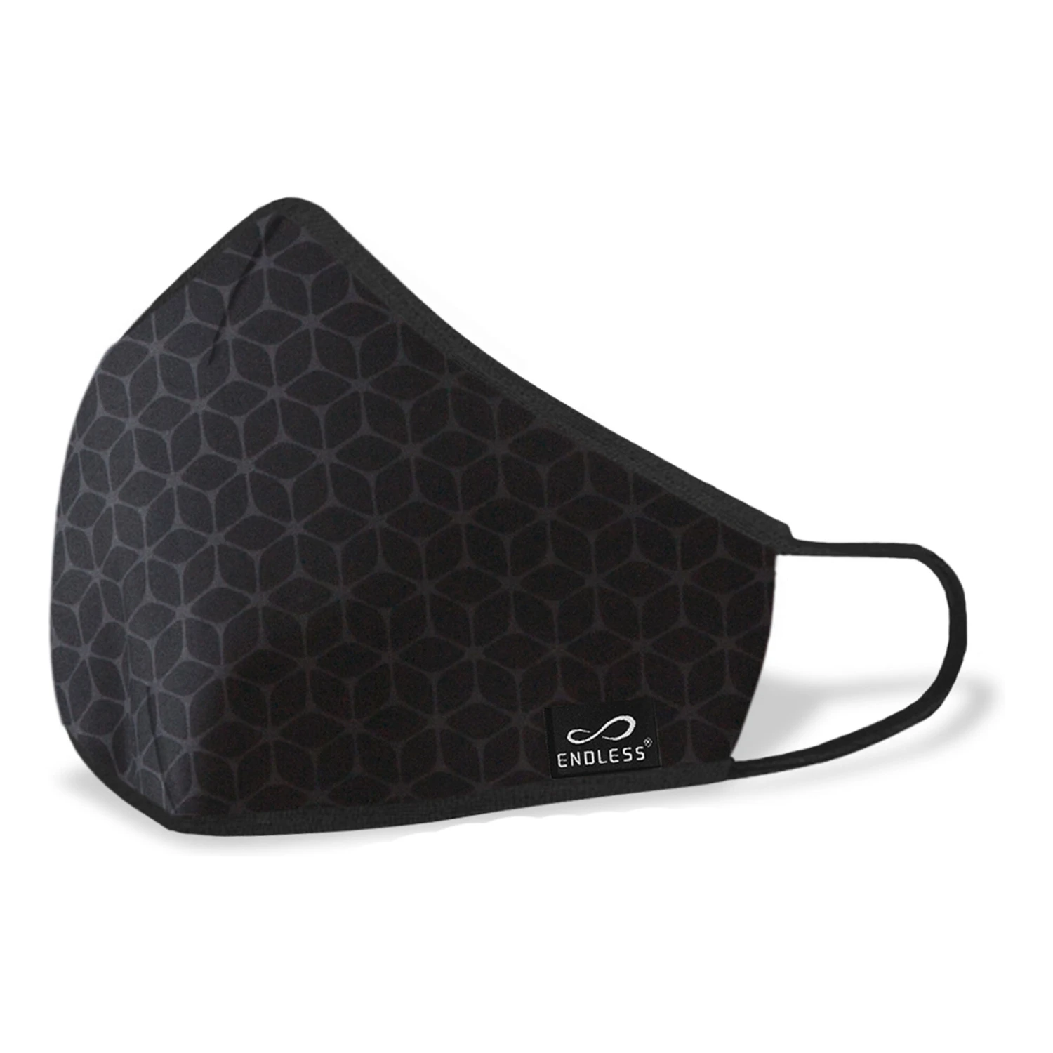 Endless Safe Mask Inklusive 2 Filter Face Mask - Black 3 Endless Safe Mask Inklusive 2 Filter Face Mask - Black