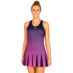 BIDI BADU Phoebe Tech Dress Women - Dark Blue, Pink 18 BIDI BADU Phoebe Tech Dress Women - Dark Blue, Pink -Padel Pro Shop 00271000 24