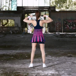 BIDI BADU Phoebe Tech Dress Women - Dark Blue, Pink 29 BIDI BADU Phoebe Tech Dress Women - Dark Blue, Pink -Padel Pro Shop 00271000 66