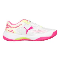 Puma Solarcourt RCT Padel Shoe Women - White, Pink