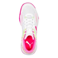 Puma Solarcourt RCT Padel Shoe Women - White, Pink -Padel Pro Shop 00464000 0 4