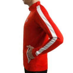 BIDI BADU Aton Tech Training Jacket Men - Red, White -Padel Pro Shop 00571000 21
