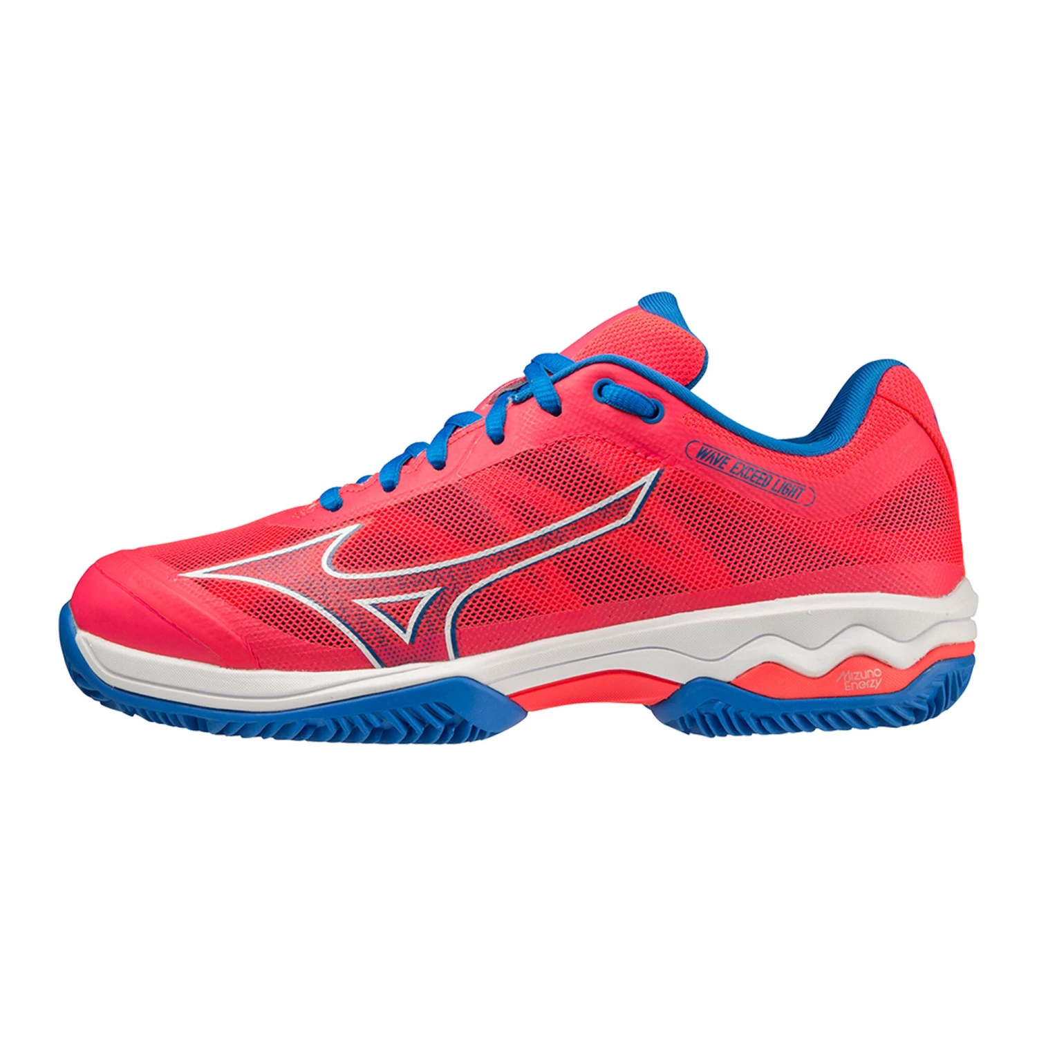 Mizuno Wave Exceed LGT Padel Shoe Women - Red, Blue 4 Mizuno Wave Exceed LGT Padel Shoe Women - Red, Blue - Image 2