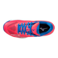 Mizuno Wave Exceed LGT Padel Shoe Women - Red, Blue 9 Mizuno Wave Exceed LGT Padel Shoe Women - Red, Blue -Padel Pro Shop 00715000 0 4