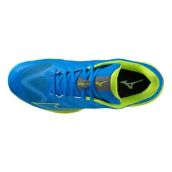 Mizuno Wave Exceed Light Padel Shoe Men - Blue, Neon Green -Padel Pro Shop 00760000 0 4