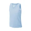 V-Neck Cutout Tank Top Girls - Light Blue -Padel Pro Shop 00860000 000
