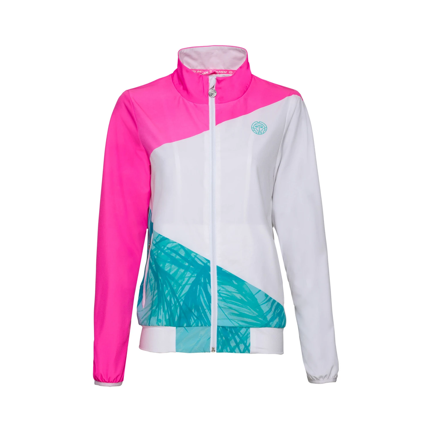 BIDI BADU Piper Tech Training Jacket Girls - Pink, White 3 BIDI BADU Piper Tech Training Jacket Girls - Pink, White