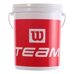 Wilson Ball Bucket - Red, White