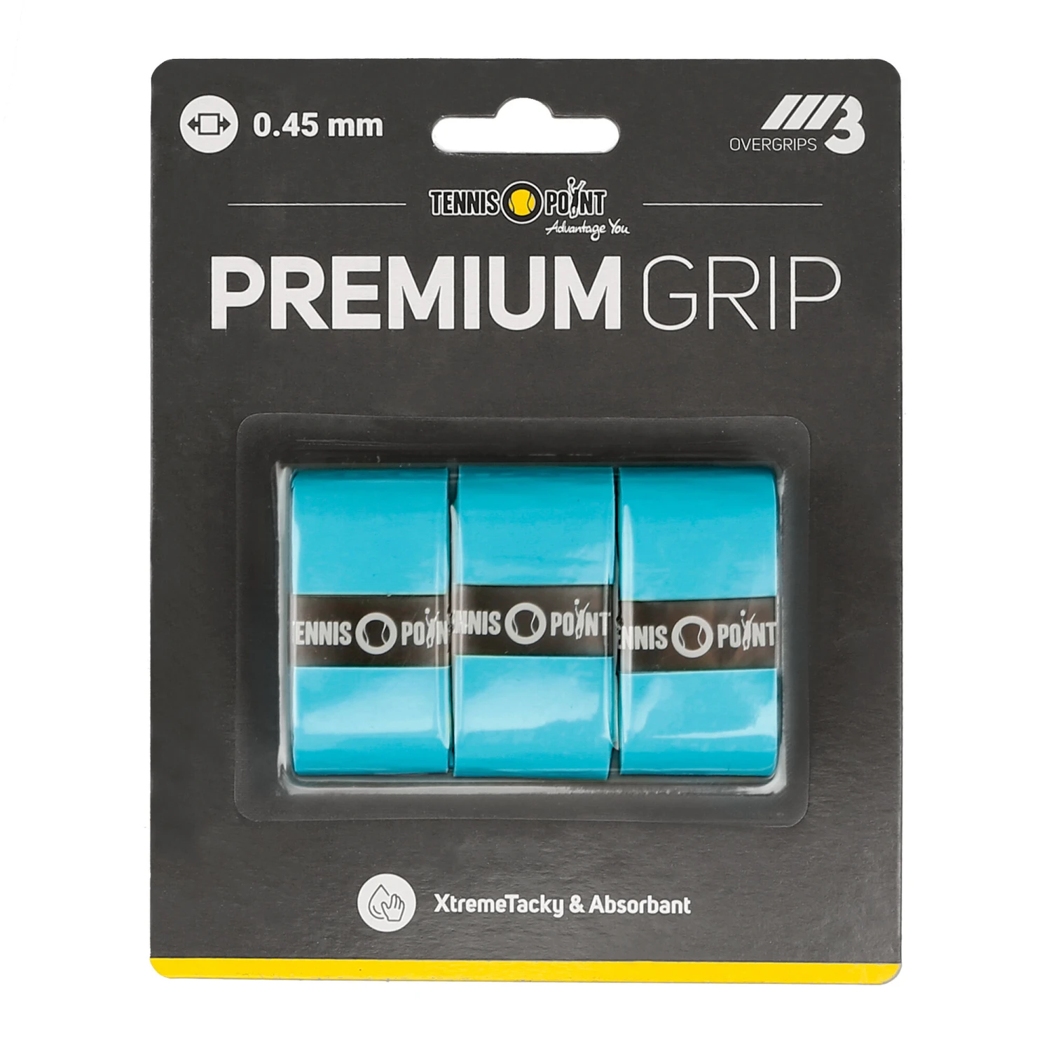 Premium Grip 3 Pack - Blue 3 Premium Grip 3 Pack - Blue