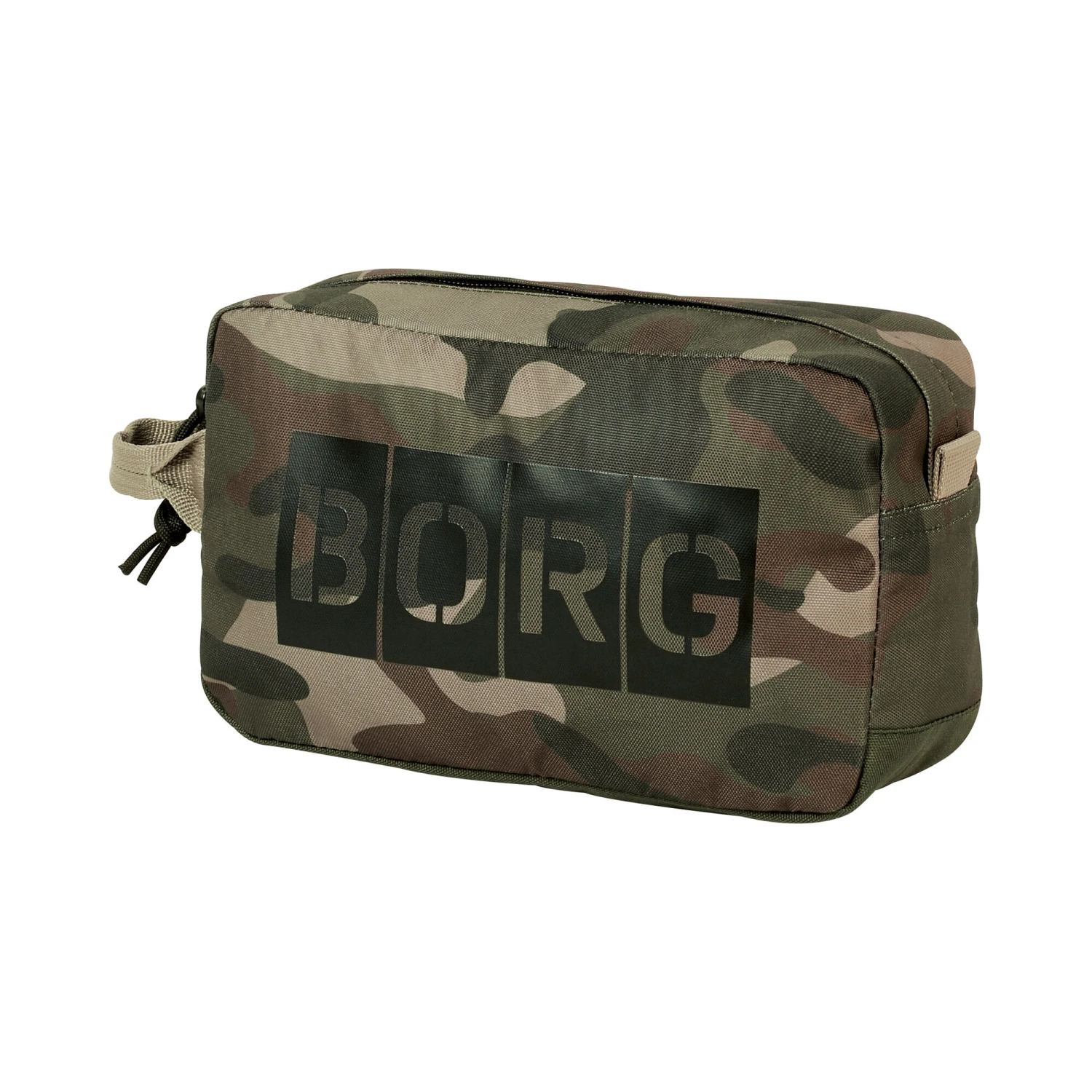 BJØRN BORG Street Toilet Bag - Brown, Green 5 BJØRN BORG Street Toilet Bag - Brown, Green - Image 3