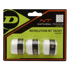 Dunlop Revolution NT Tacky 3 Pack - White
