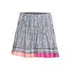 Long Live Summer Smocked Skirt Women - Blue, Multicoloured -Padel Pro Shop 01278000 000