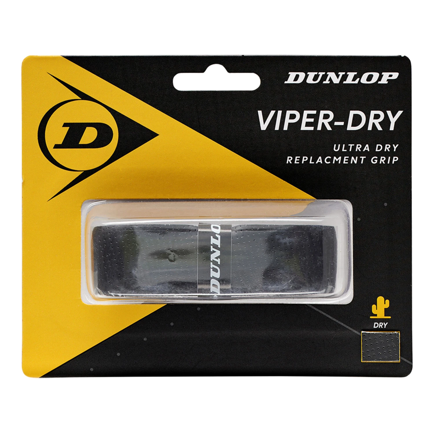 Dunlop Viperdry Replacement Grip 1 Pack - Black 3 Dunlop Viperdry Replacement Grip 1 Pack - Black