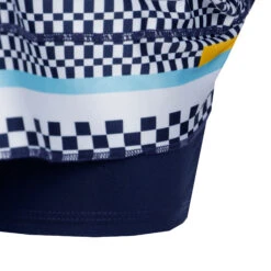 Long Check Me Out Smock Skirt Women - Dark Blue, White -Padel Pro Shop 01359000 10