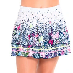 Just Fly Smocked Skirt Girls - White -Padel Pro Shop 01419000 13