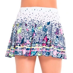 Just Fly Smocked Skirt Girls - White -Padel Pro Shop 01419000 16