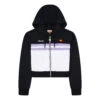 Ellesse Bulito Zip Hoodie Women - Black, White -Padel Pro Shop 01450000 000