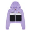 Ellesse Bulito Zip Hoodie Women - Lilac, Black -Padel Pro Shop 01451000 000