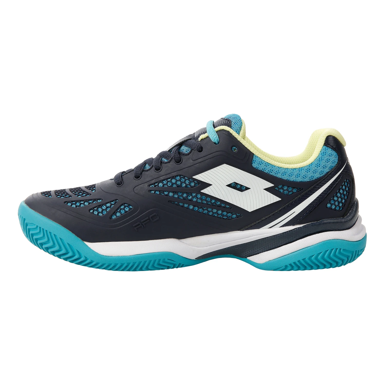 Lotto Superrapida 200 II PRT All Court Shoe Women - Dark Blue 4 Lotto Superrapida 200 II PRT All Court Shoe Women - Dark Blue - Image 2