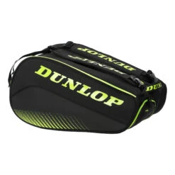 Dunlop Elite Thermo Padel Racket Bag - Yellow, Black
