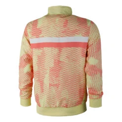 BIDI BADU Zulu Tech Training Jacket Men - Yellow, Coral 5 BIDI BADU Zulu Tech Training Jacket Men - Yellow, Coral -Padel Pro Shop 01617000 0 2