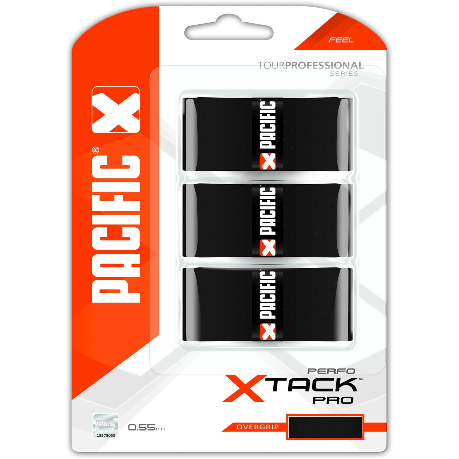 PACIFIC X Tack Pro Perfo 3 Pack - Black 3 PACIFIC X Tack Pro Perfo 3 Pack - Black