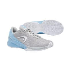 Head Revolt Pro 3.5 Clay Court Shoe Women - Lightgrey, Light Blue -Padel Pro Shop 01777000 0 7