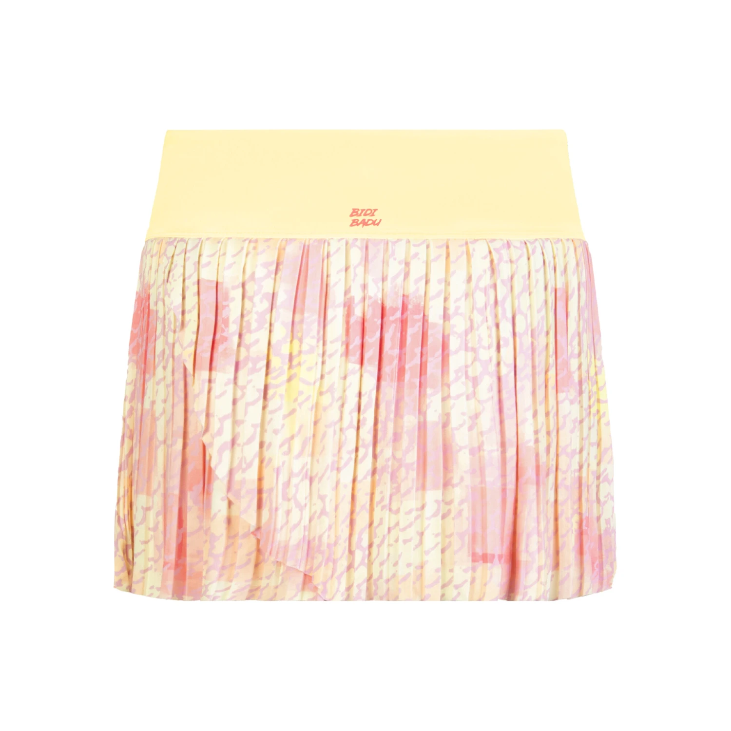 BIDI BADU Lowey Tech Plissee Skirt Women - Yellow, Pink 4 BIDI BADU Lowey Tech Plissee Skirt Women - Yellow, Pink - Image 2