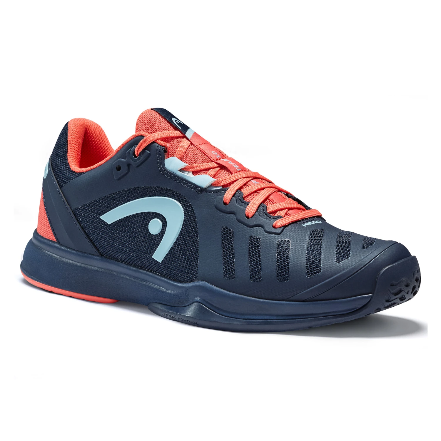 Head Sprint Team 3.0 2021 All Court Shoe Women - Dark Blue, Coral 8 Head Sprint Team 3.0 2021 All Court Shoe Women - Dark Blue, Coral - Image 6