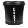 Head Ball Bucket With Cover, Empty - Black -Padel Pro Shop 0182700000 000