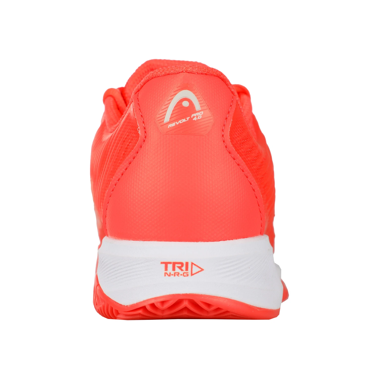Head Revolt Pro 4.0 Clay Court Shoe Women - Orange, White 7 Head Revolt Pro 4.0 Clay Court Shoe Women - Orange, White - Image 5
