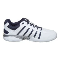 K-Swiss Receiver IV All Court Shoe Men - White, Dark Blue