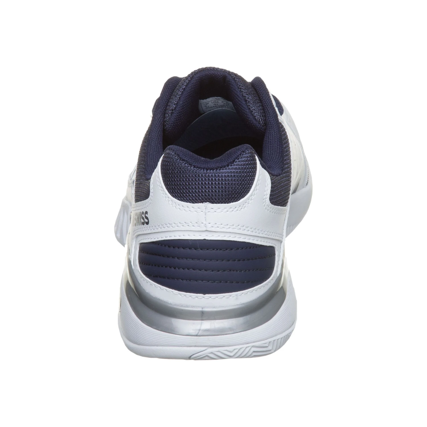 K-Swiss Receiver IV All Court Shoe Men - White, Dark Blue 9 K-Swiss Receiver IV All Court Shoe Men - White, Dark Blue - Image 7