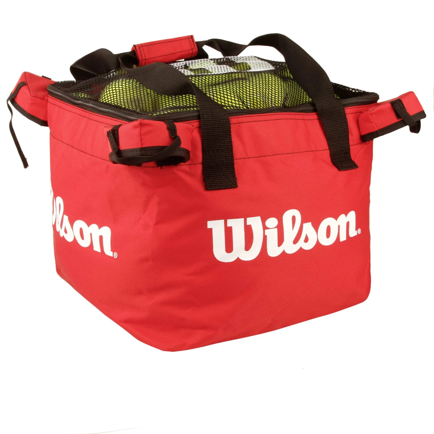 Wilson Tennis Teaching Cart Ball Pocket Replacement - Red 2 Wilson Tennis Teaching Cart Ball Pocket Replacement - Red