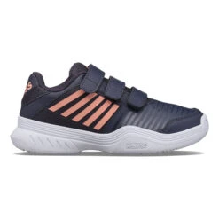 K-Swiss Court Express Strap OMNI All Court Shoe Girls - Dark Blue, Apricot