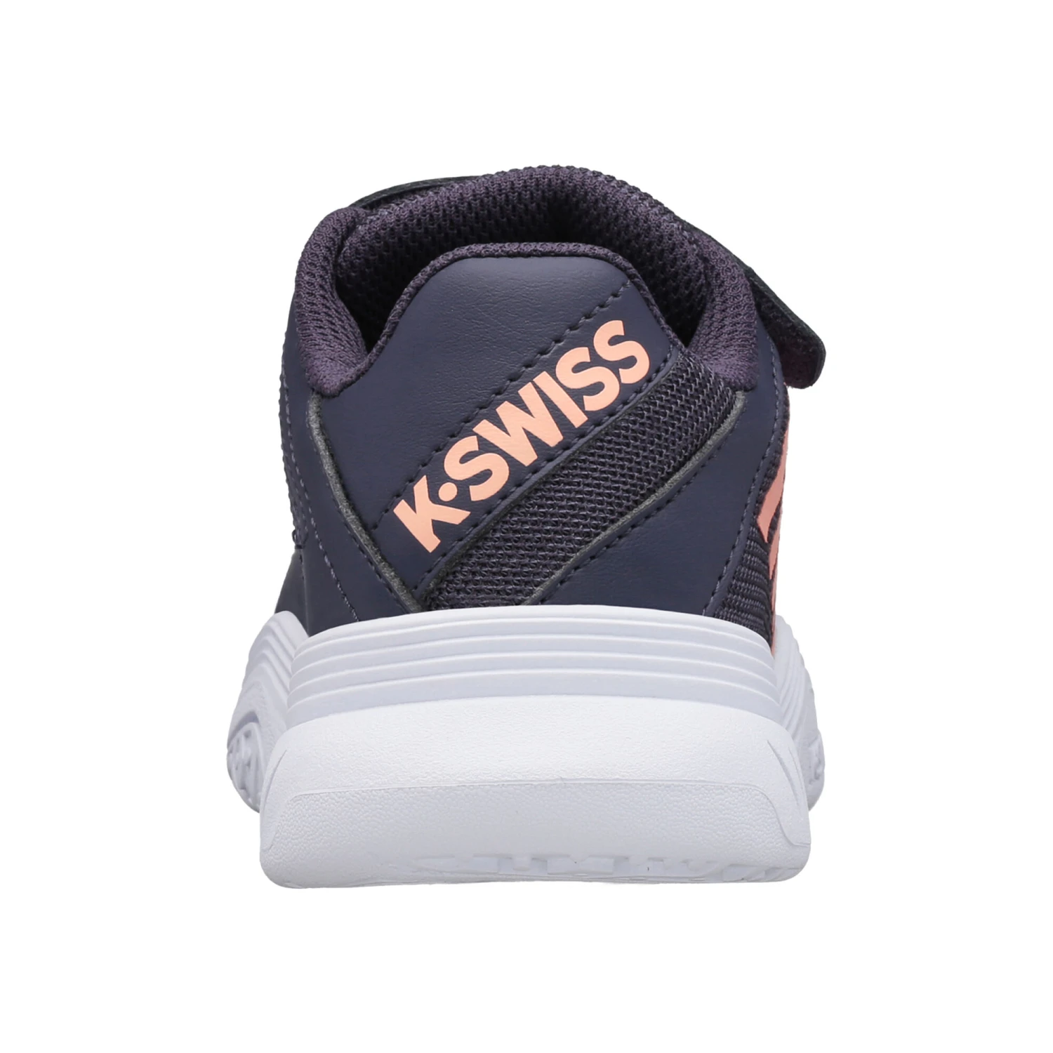 K-Swiss Court Express Strap OMNI All Court Shoe Girls - Dark Blue, Apricot 8 K-Swiss Court Express Strap OMNI All Court Shoe Girls - Dark Blue, Apricot - Image 6