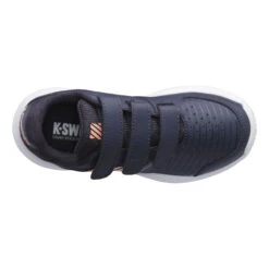 K-Swiss Court Express Strap OMNI All Court Shoe Girls - Dark Blue, Apricot 10 K-Swiss Court Express Strap OMNI All Court Shoe Girls - Dark Blue, Apricot -Padel Pro Shop 02043000 0 4