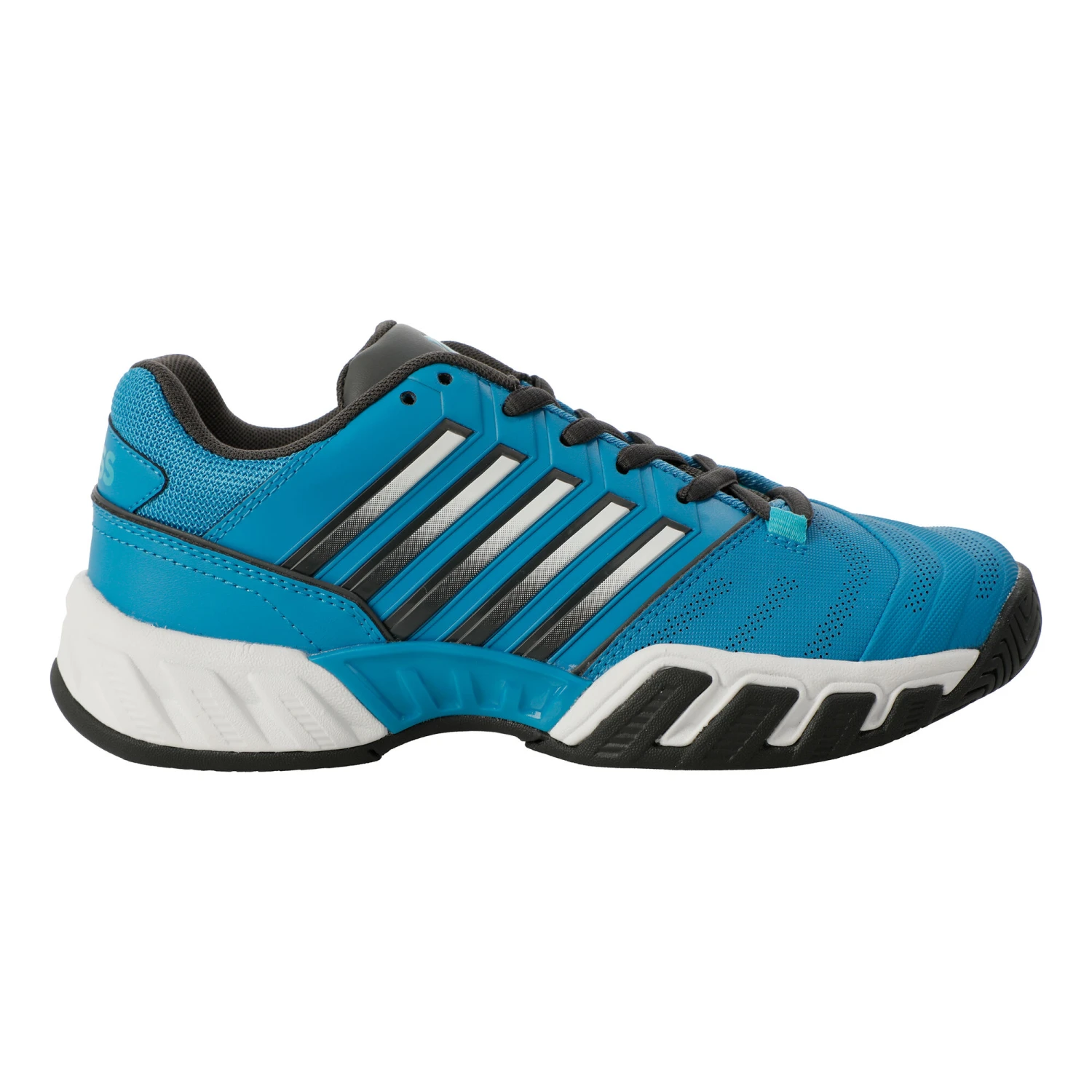 K-Swiss Bigshot Light 4 All Court Shoe Kids - Blue, Black 3 K-Swiss Bigshot Light 4 All Court Shoe Kids - Blue, Black