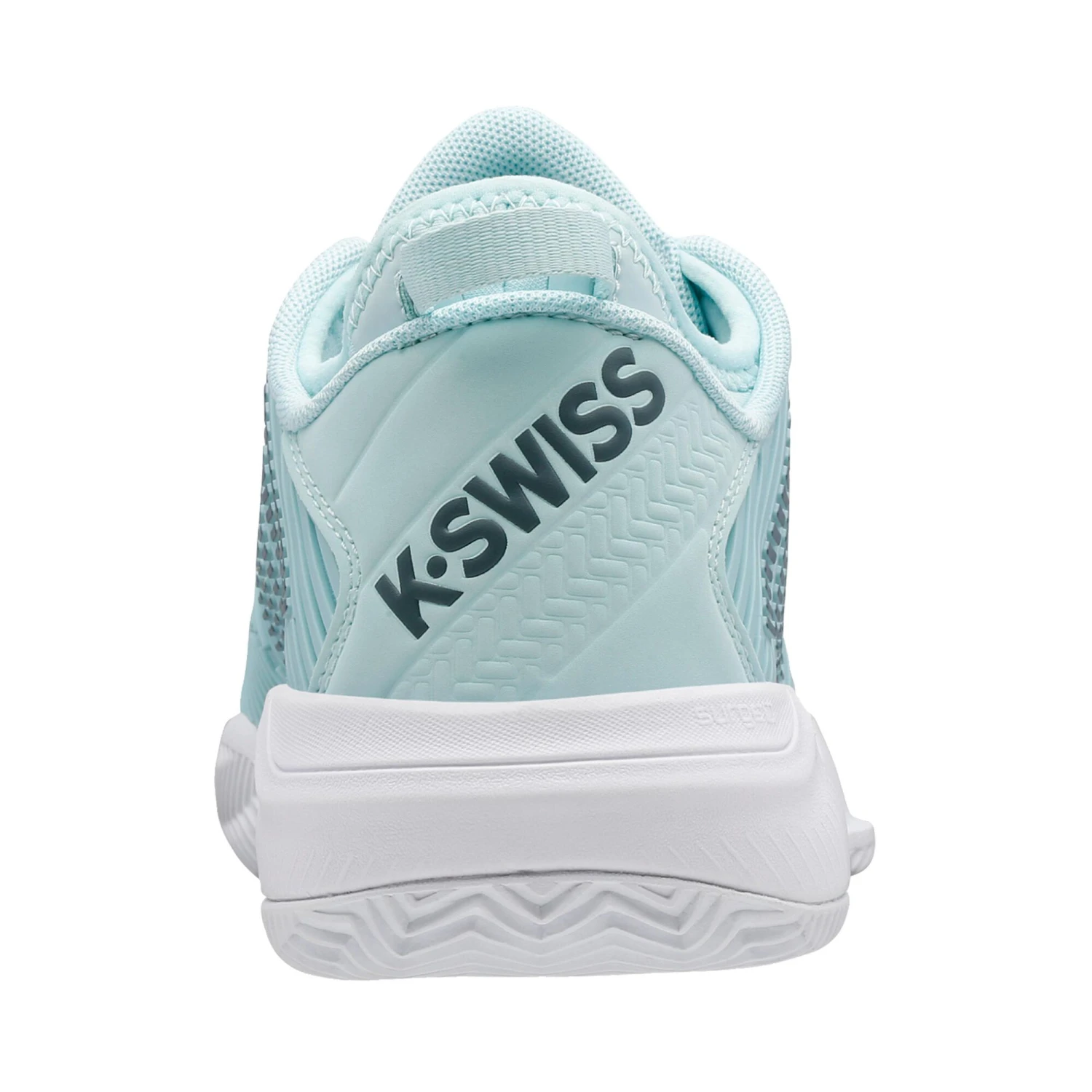 K-Swiss Hypercourt Supreme Clay Court Shoe Women - Light Blue, White 7 K-Swiss Hypercourt Supreme Clay Court Shoe Women - Light Blue, White - Image 5