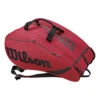 Wilson Rak Pak Padel Racket Bag - Red, Black -Padel Pro Shop 0214600000 000