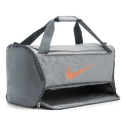 Nike Brasilia 9.5 Sports Bag - Grey -Padel Pro Shop 0215400000 0 1