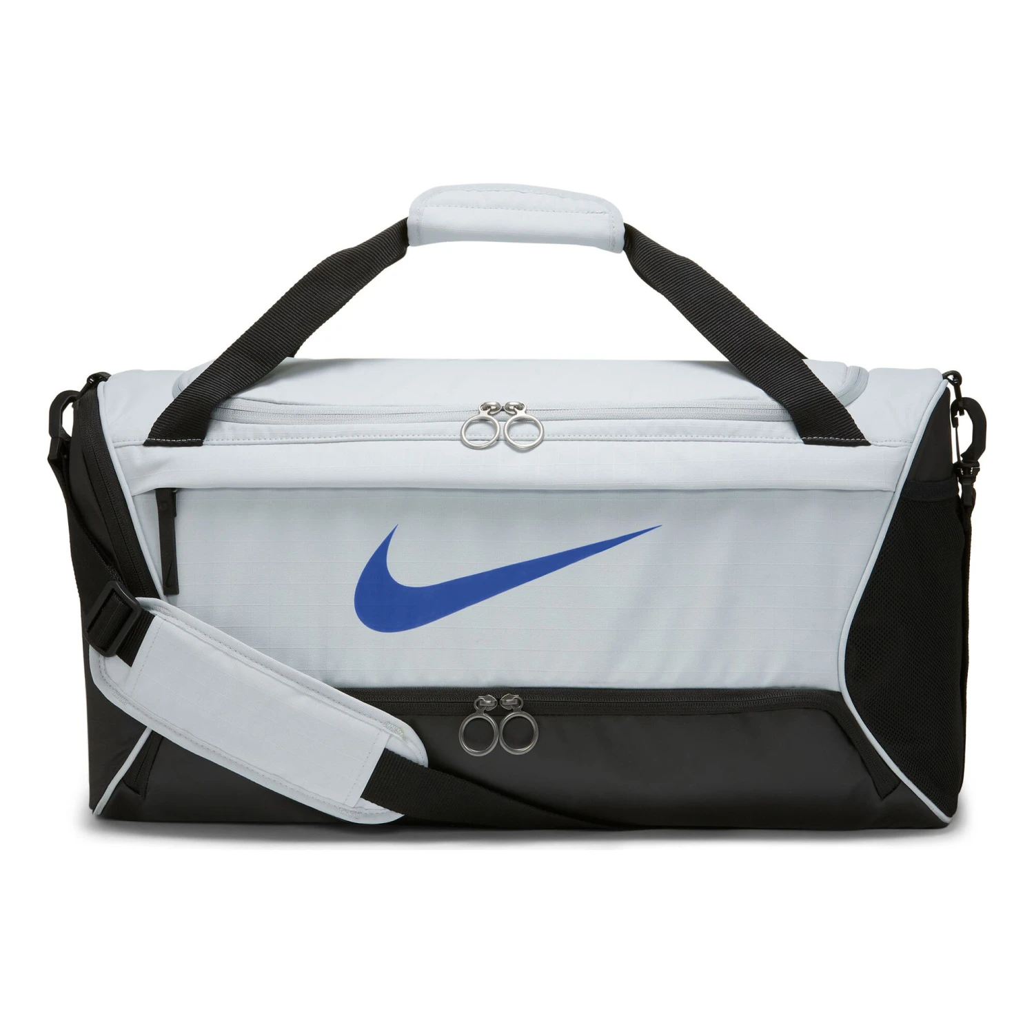 Nike Brasilia Sports Bag - Silver, Black 3 Nike Brasilia Sports Bag - Silver, Black