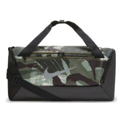 Nike Brasilia Sports Bag - Olive, Black