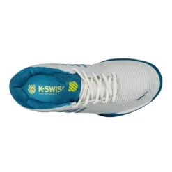 K-Swiss Hypercourt Express 2 All Court Shoe Men - White, Turquoise 12 K-Swiss Hypercourt Express 2 All Court Shoe Men - White, Turquoise -Padel Pro Shop 02181000 0 4