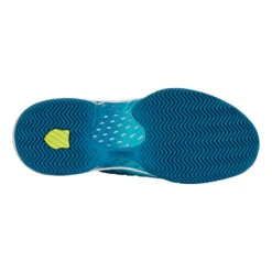 K-Swiss Hypercourt Supreme Clay Court Shoe Men - Turquoise, White -Padel Pro Shop 02185000 0 5