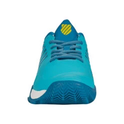 K-Swiss Hypercourt Supreme Clay Court Shoe Men - Turquoise, White -Padel Pro Shop 02185000 0 7