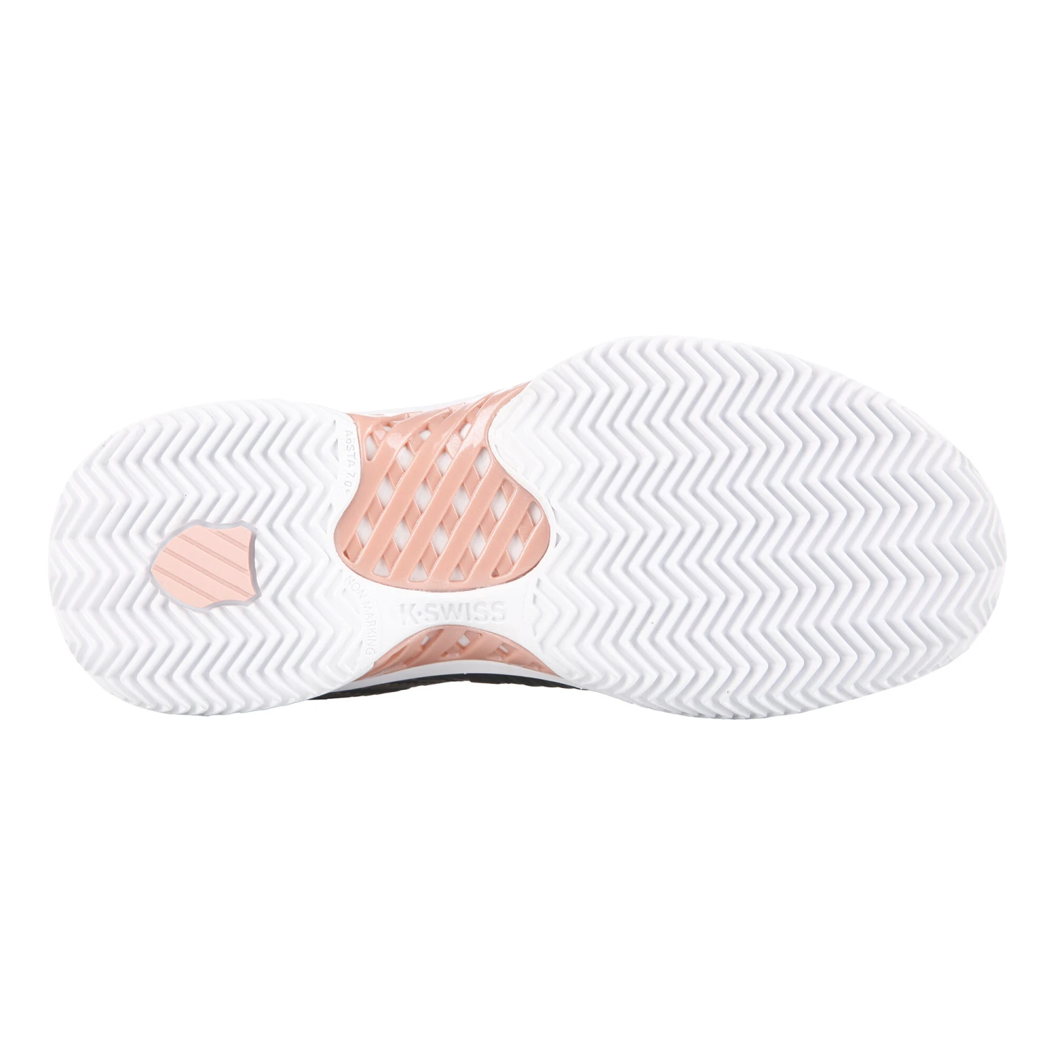 K-Swiss Hypercourt Express 2 Clay Court Shoe Women - Black, Gold 6 K-Swiss Hypercourt Express 2 Clay Court Shoe Women - Black, Gold - Image 4