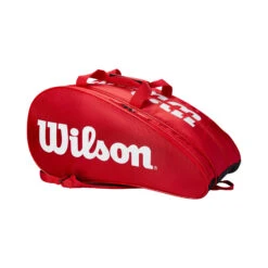 Wilson Rak Pak Padel Racket Bag - Red -Padel Pro Shop 0227200000 0 2