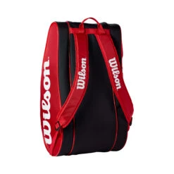 Wilson Rak Pak Padel Racket Bag - Red -Padel Pro Shop 0227200000 0 3